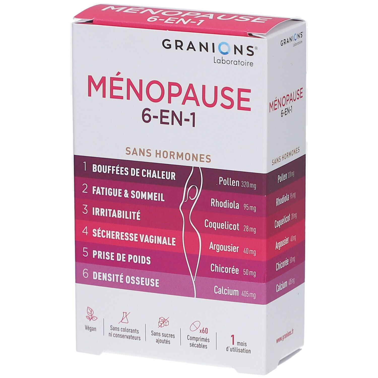 Granions Ménopause 6-En-1 Comprimé(S) 60 Pc(S)