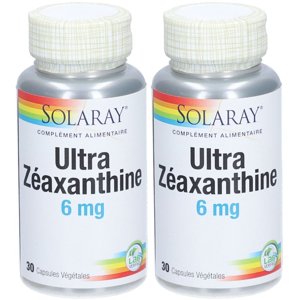 SOLARAY Ultra Zéaxanthine 2x30 pc(s) Capsule(S)
