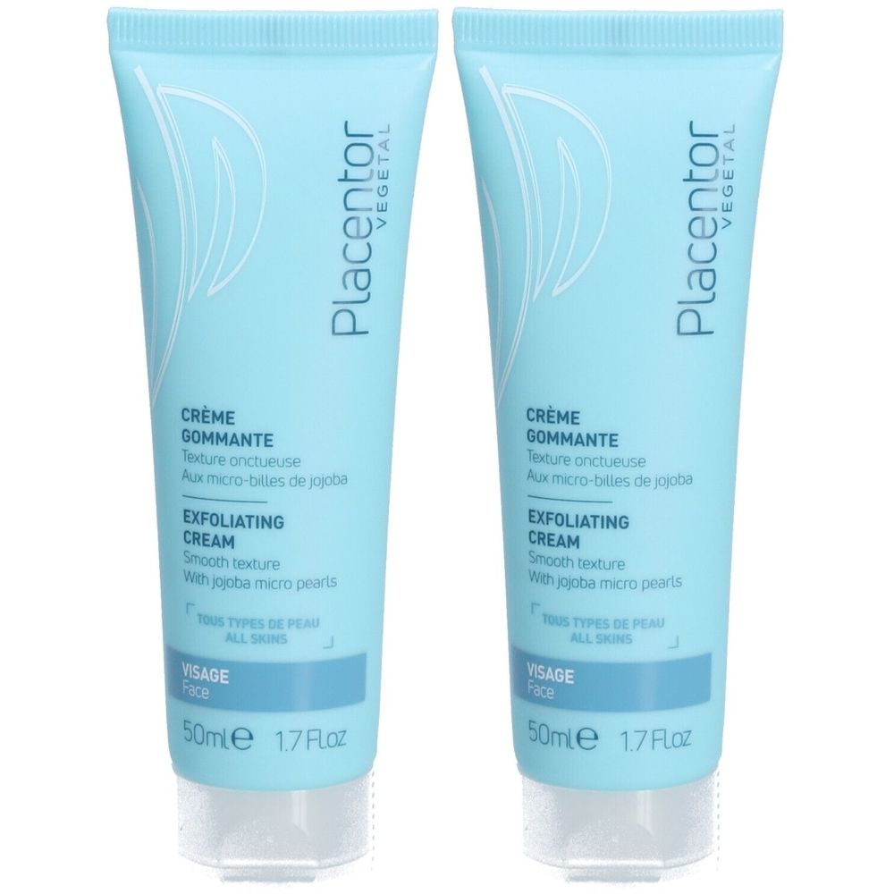 Placentor VEGETAL CRÈME GOMMANTE 2x50 ml Crème