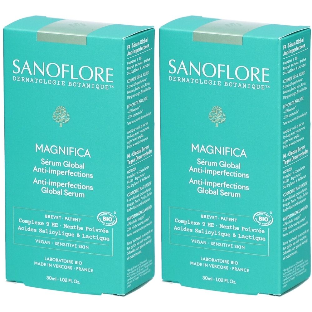 SANOFLORA Magnifica Sérum Global Anti-Imperfections 2x30 ml Maquillage