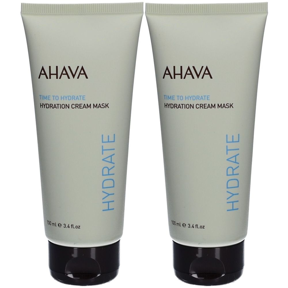 Ahava Time To Hydrate Hydration Cream Mask 2x100 ml Masque(S) Pour Le Visage