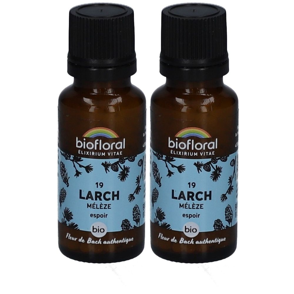 BIOFLORAL 19 Larch - Mélèze Granulés 2x19 g