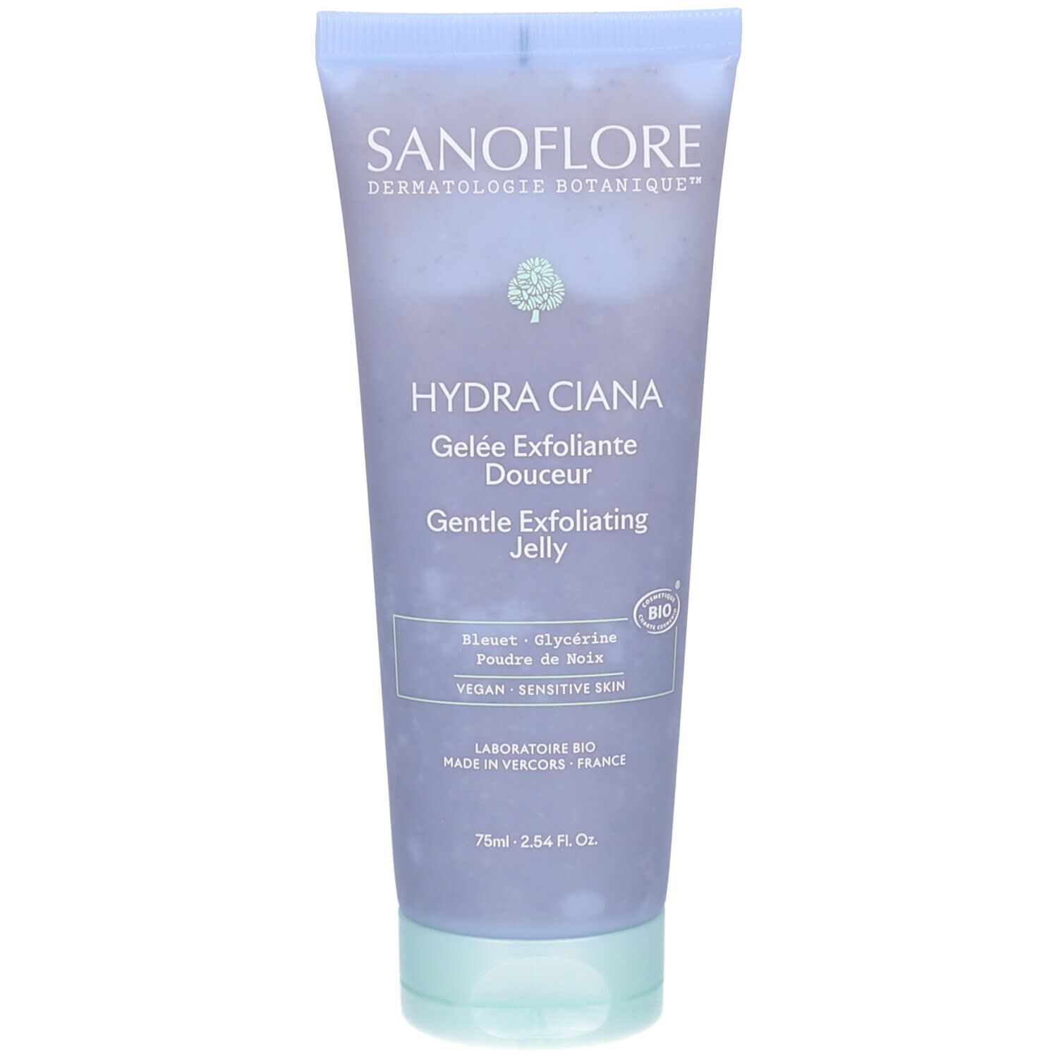 Sanoflore Hydra Ciana Gelée Exfoliante Douceur Gel(S) 75 Ml