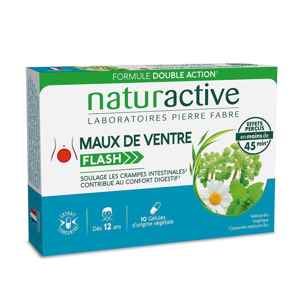 Naturactive Maux De Ventre Flash Capsule(S) 10 Pc(S)