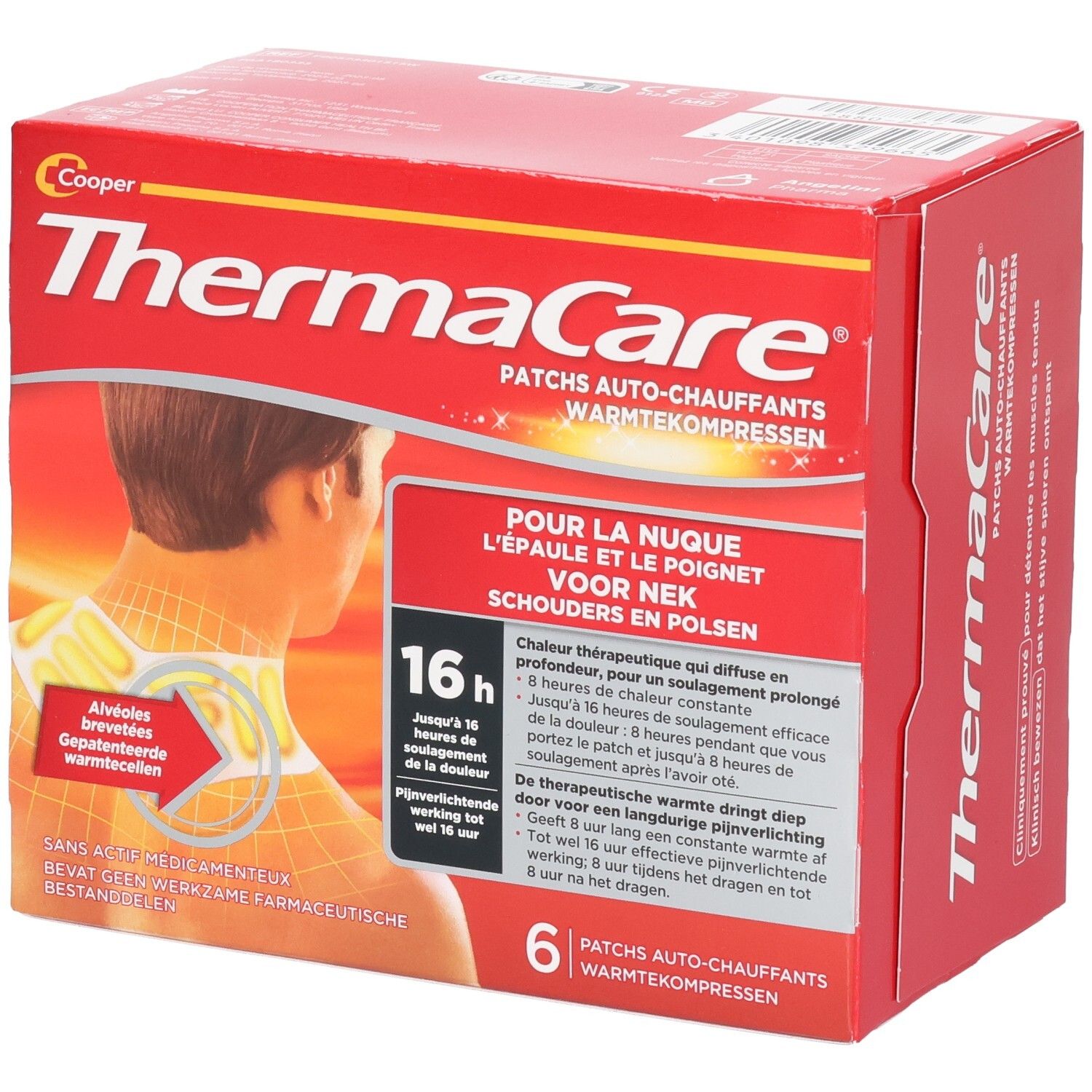 Pdm To Be Maintained Thermacare Patch Auto-Chauffant Pansement(S) 1 Pc(S)