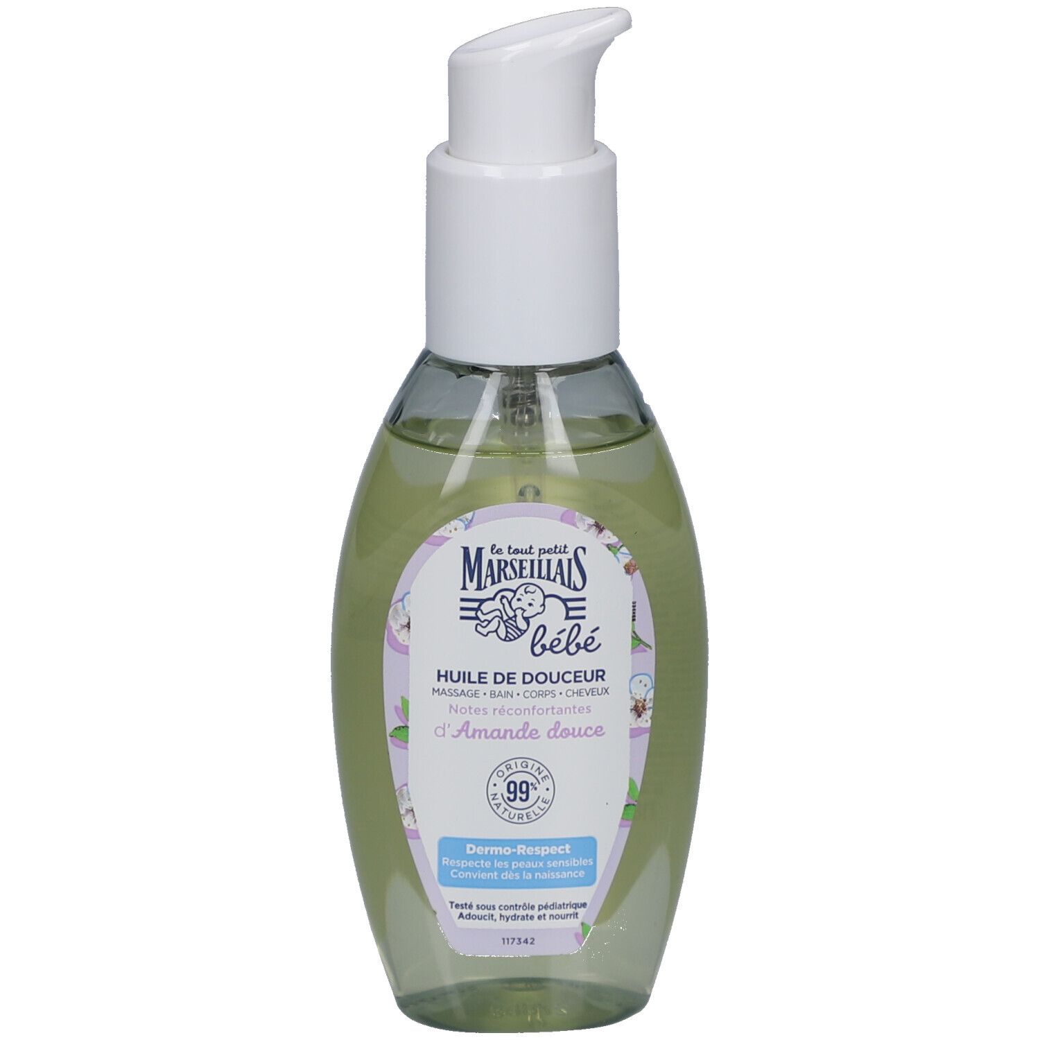 LE TOUT PETIT MARSEILLAIS Hiule de Douceur Amande Douce 118 ml Huile