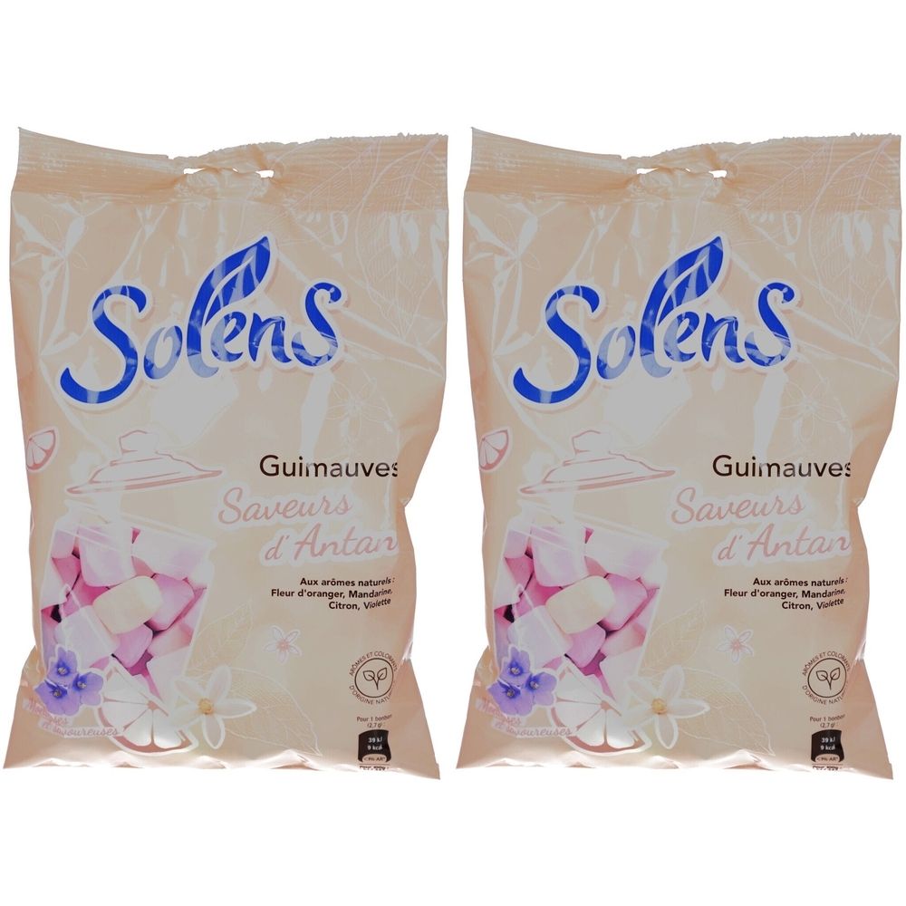 SOLENS Guimauves Saveur d'Antan 2x90 g Bonbon(S)