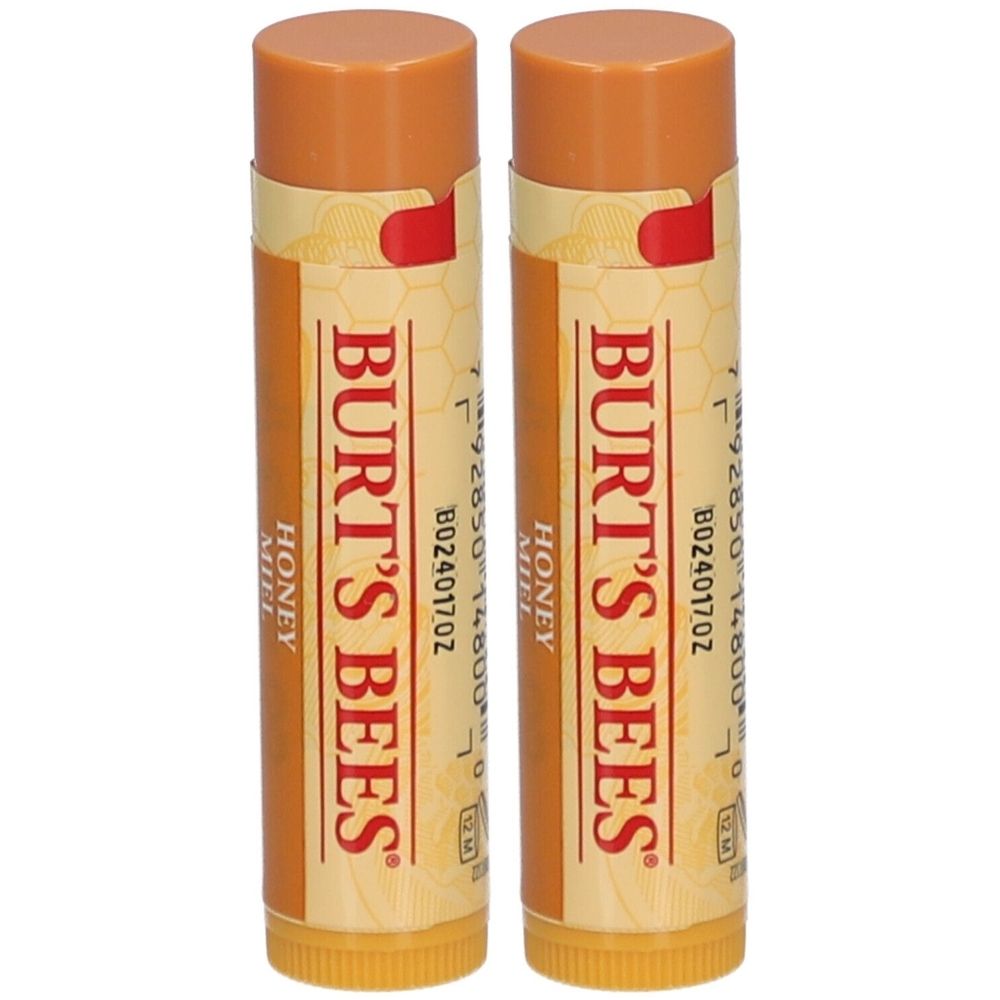 Burt's Bees Baume à lèvres hydratant au miel 2x4 g