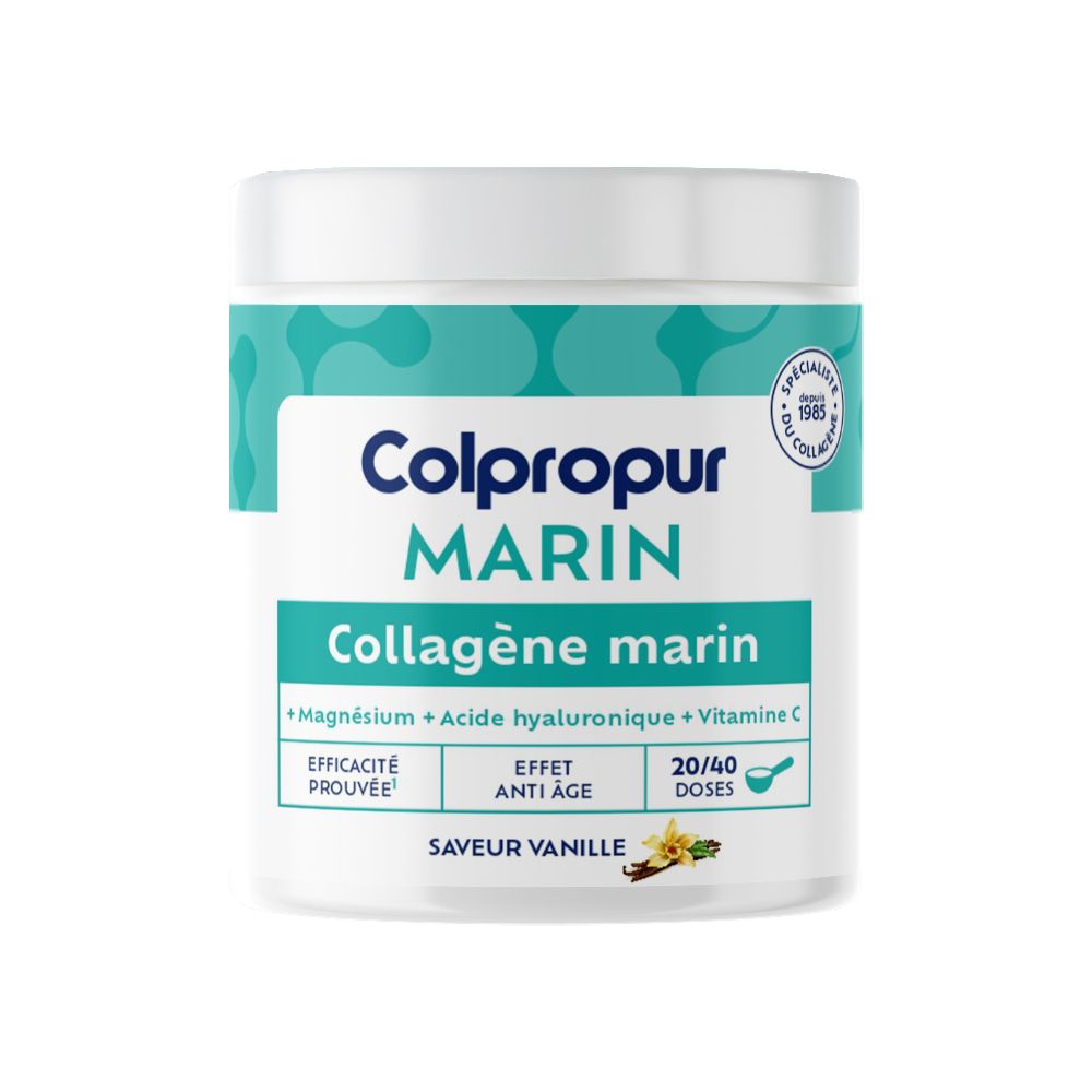 Pdm To Be Maintained Colpropur Marin Collagène Vanille Poudre Pour La Préparation D'une Solution 228 G Enfants
