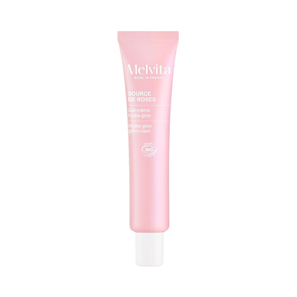 Melvita Source De Roses Gel-Crème Hydra-Glow Bio Visage Gel(S) 40 Ml