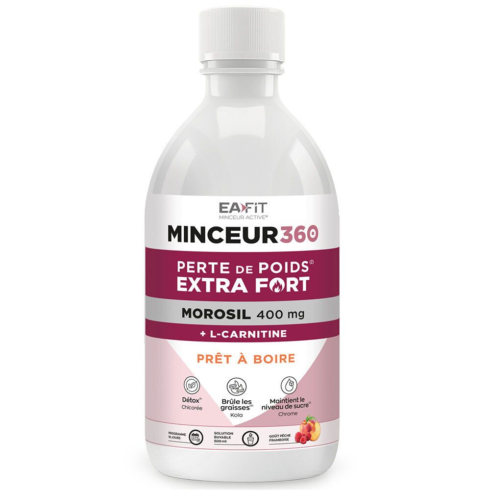 Ea Fit Ea-Fit Minceur 360 Brûleur Extra Fort - Morosil & L-Carnitine Solution Orale 500 Ml Enfants