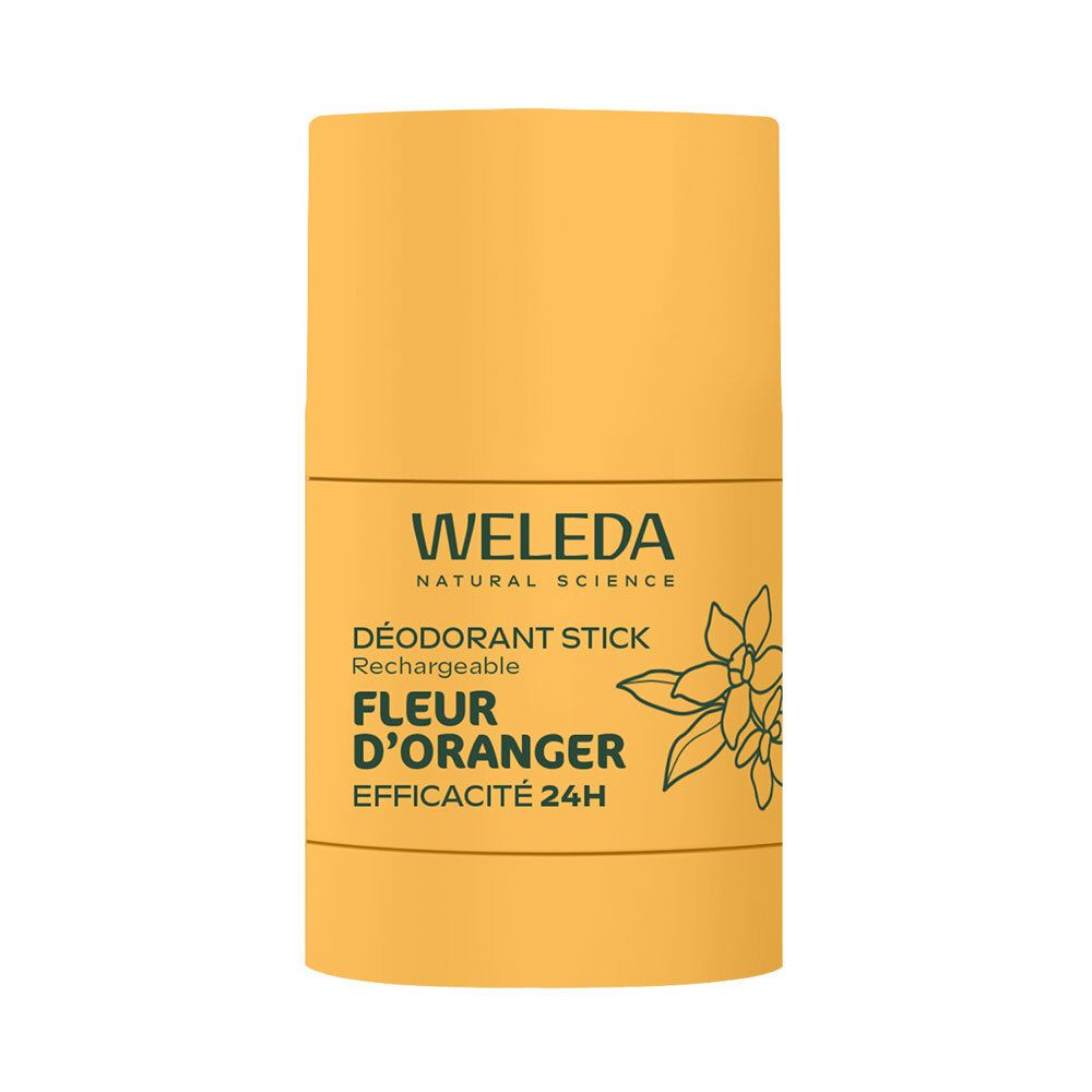 WELEDA Déodorant Stick Rechargeable Fleur d’Oranger 50 g Déodorant