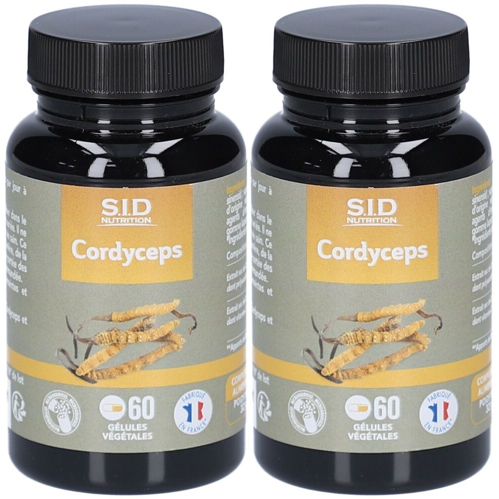 S.I.D NUTRITION Cordyceps 2x60 g Gel(S)