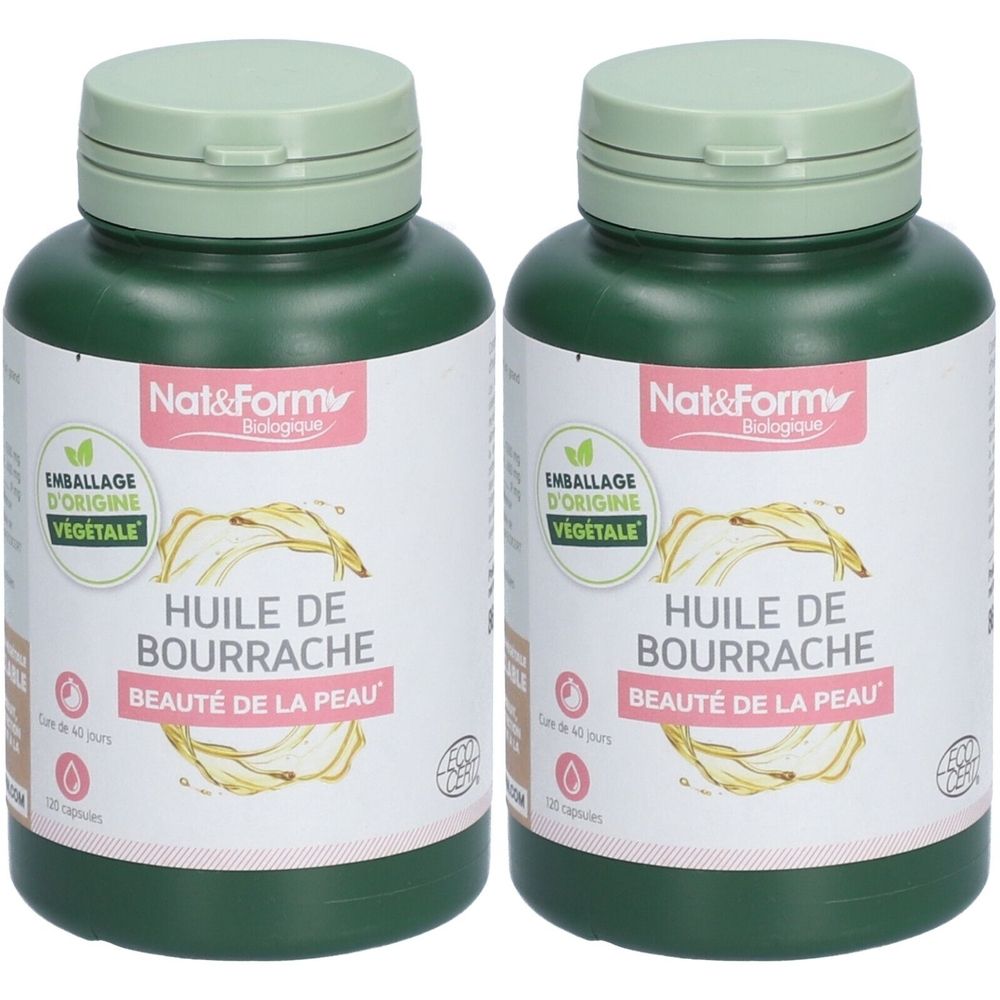 Nat&Form BOURRACHE 2x120 pc(s) Capsule(S)