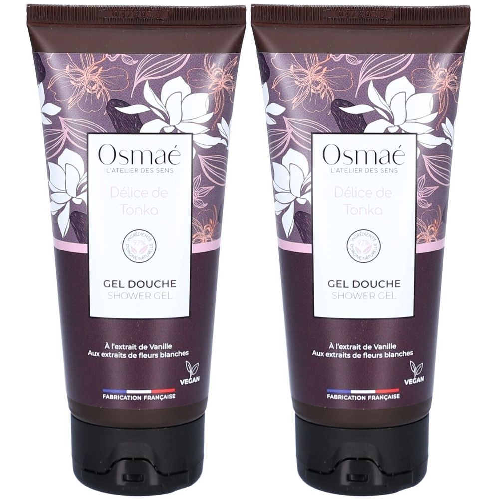 OSMAE Délice de Tonka Gel Douche 2x100 ml