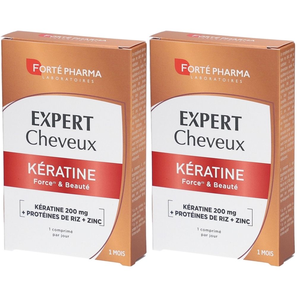FORTE PHARMA Expert Cheveux Kératine 2x30 pc(s) Comprimé(S)