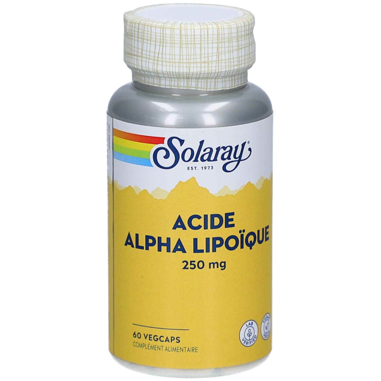 Solaray Acide Alpha Lipoïque Capsule(S) 60 Pc(S) Enfants