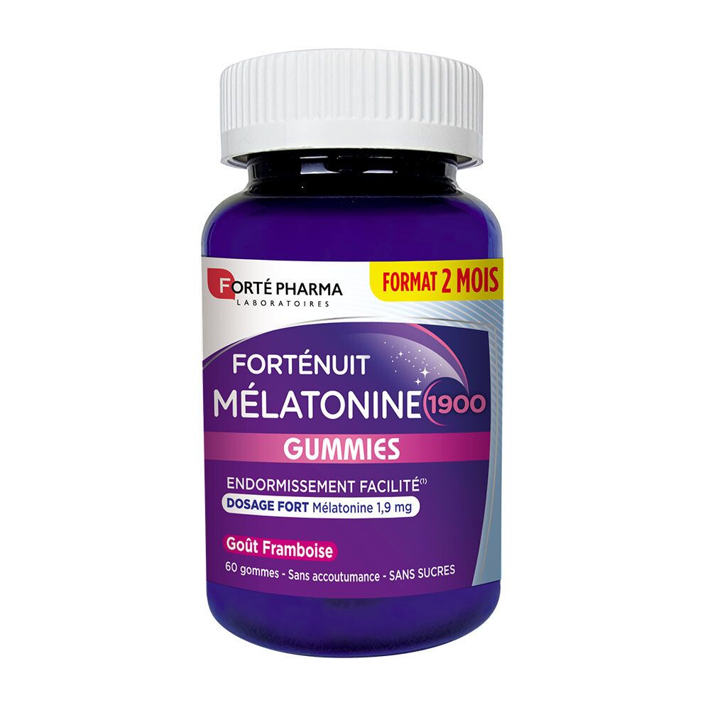 Forté Pharma Forténuit Mélatonine 1900 Bonbon(S) 60 Pc(S) Enfants