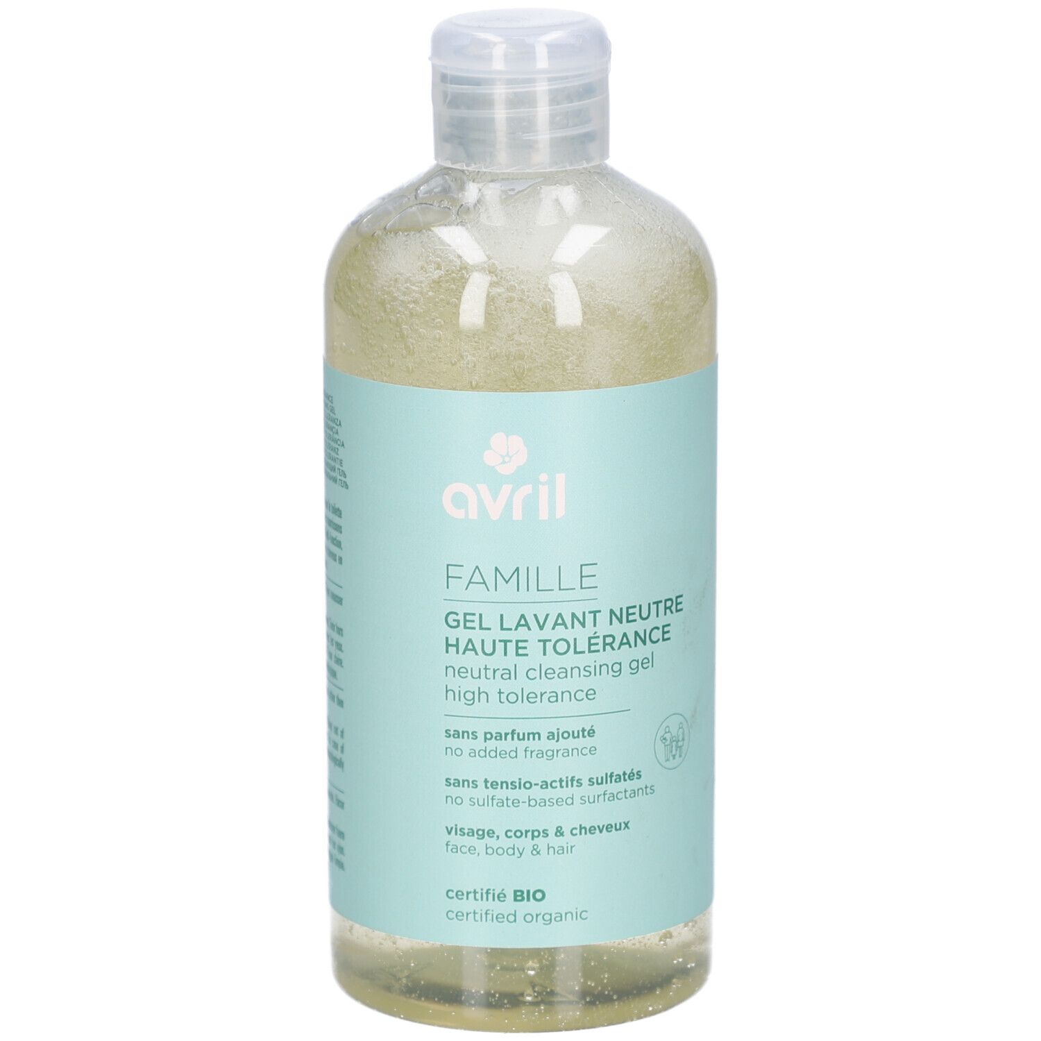 Avril Femme Gel Lavant Neutre Haute Tolerance 500 Ml - Image 2