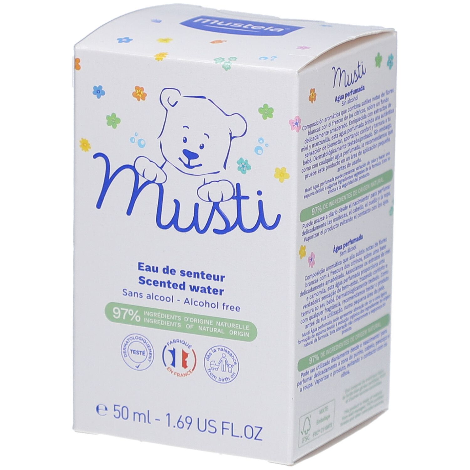 MUSTELA Musti Eau de Senteur 50 ml Eau De Parfum
