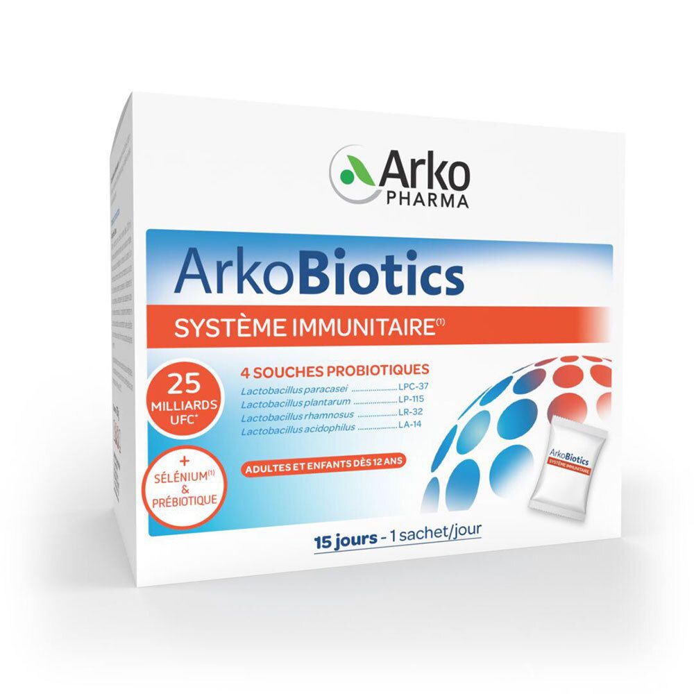 Arkopharma Arkobiotics Système Immunitaire Poudre Pour La Préparation D'une Solution 15 Pc(S) Enfants