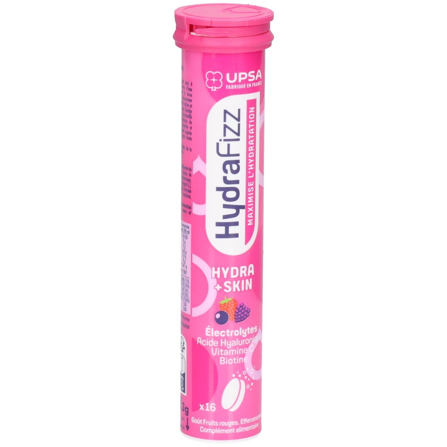 Upsa Hydrafizz Hydra + Skin Comprimés Effervescents 16 Pc(S)