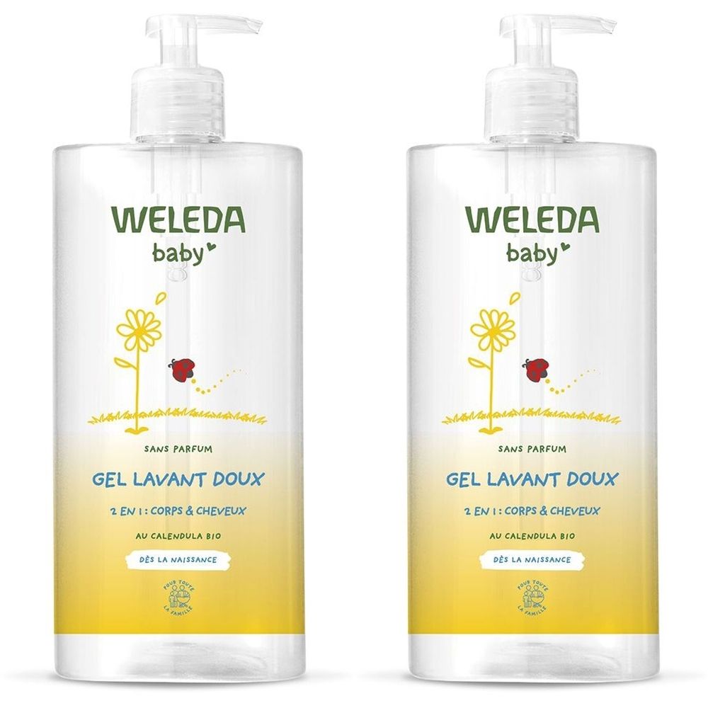 WELEDA Baby Gel Lavant Doux 2x750 ml Set(S)