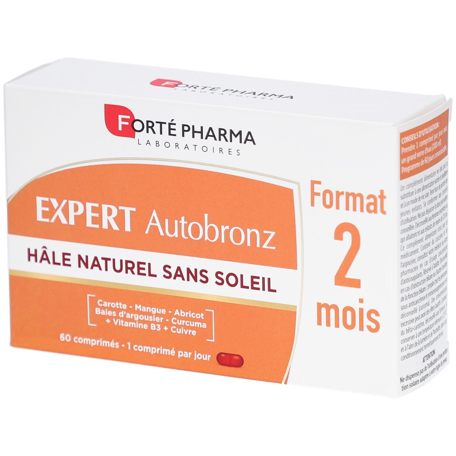 Forté Pharma Expert AutoBronz Comprimé(S) 60 pc(s)