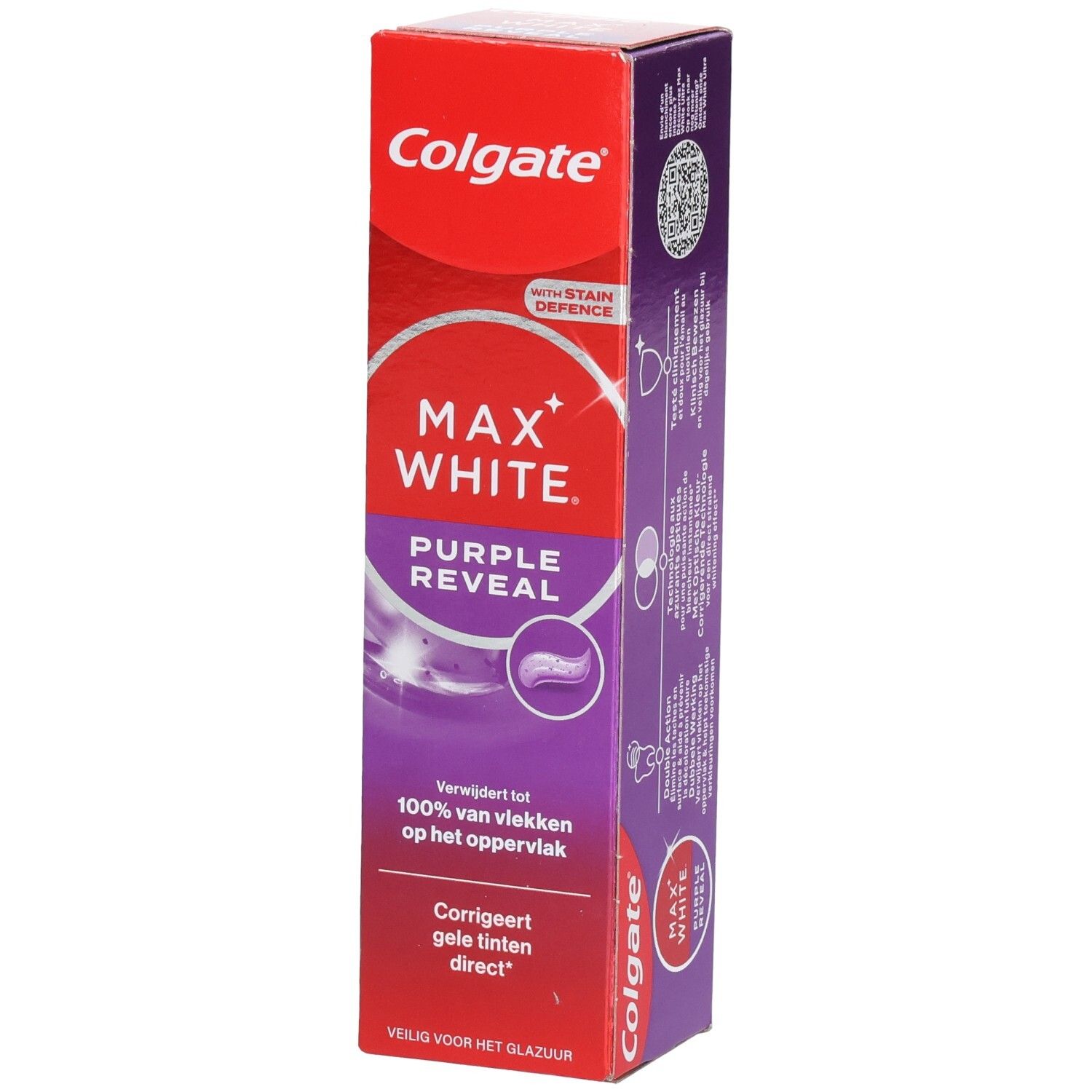 Colgate Max White Purple Reveal Dentifrice Dentifrice(S) 75 Ml - Image 1
