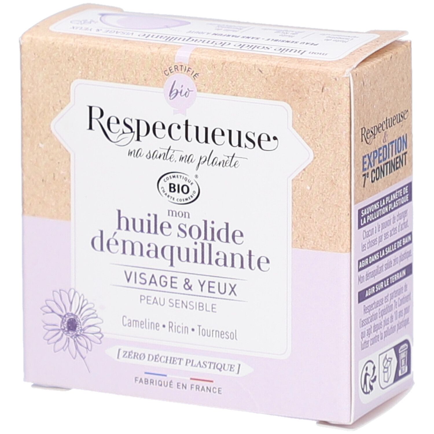 RESPESCTUEUSE Huile Démaquillante Solide 25 g Produit(S) Nettoyant(S)