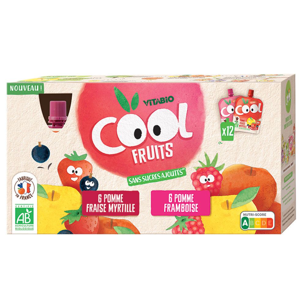 Vitabio Multiparfums Fruits Rouges 1080 g Aliment