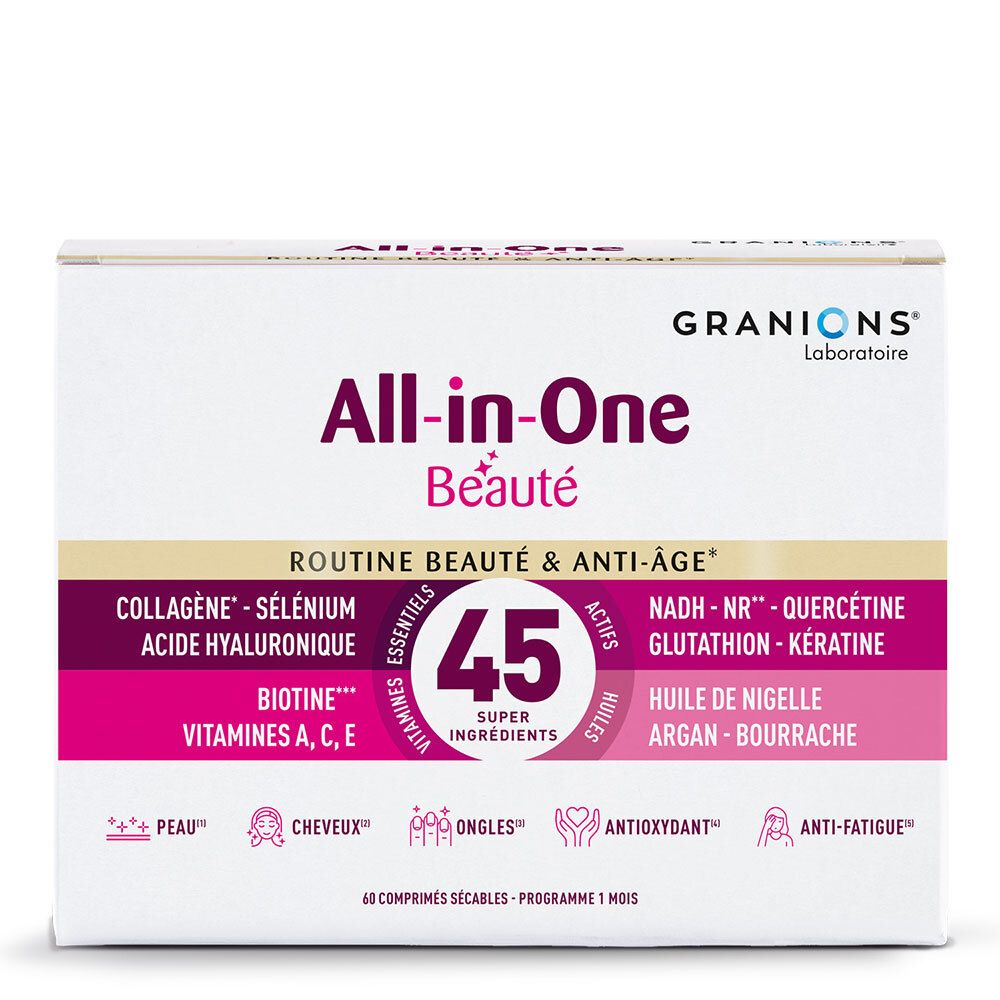 Granions All In One - Beauté Et Anti-Âge Comprimé(S) 60 Pc(S) Enfants