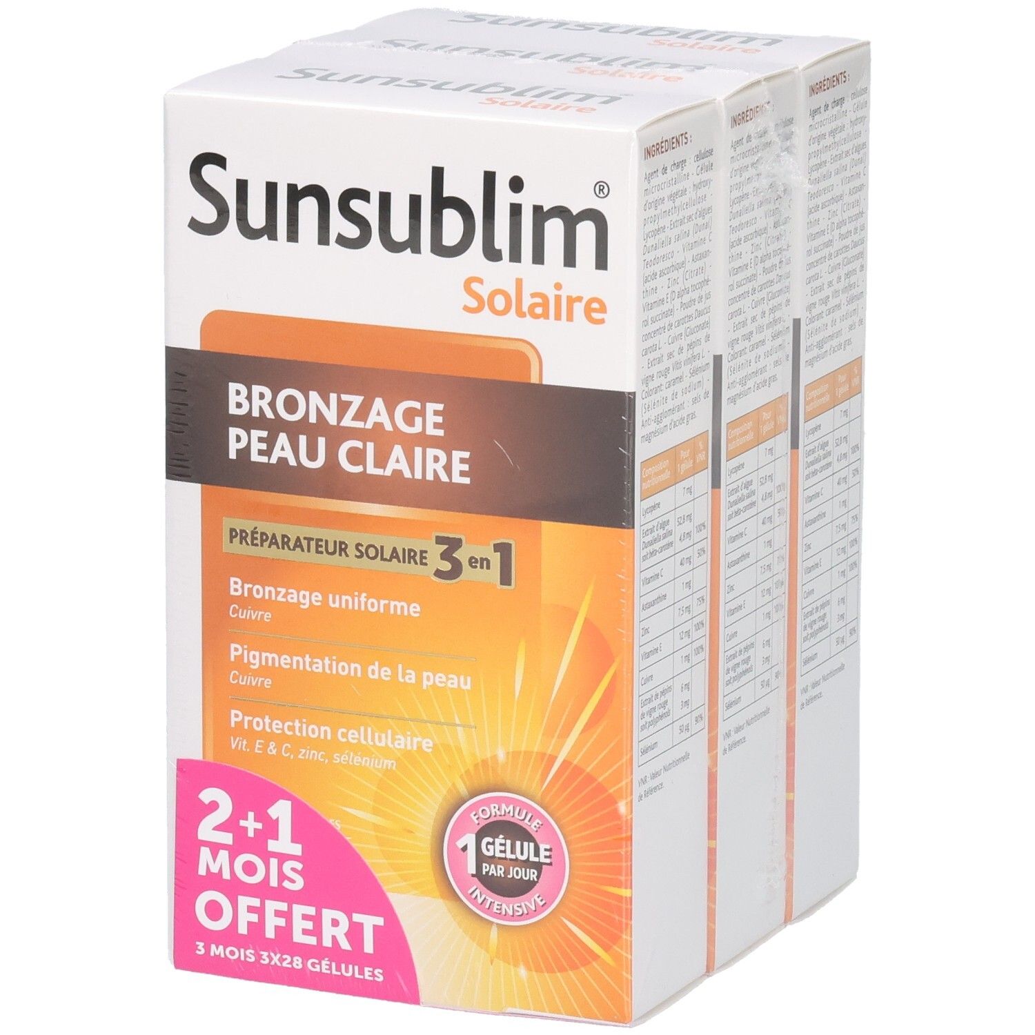 Nutreov Sunsublim Solaire Bronzage Peau Claire Capsule(S) 41 G Enfants