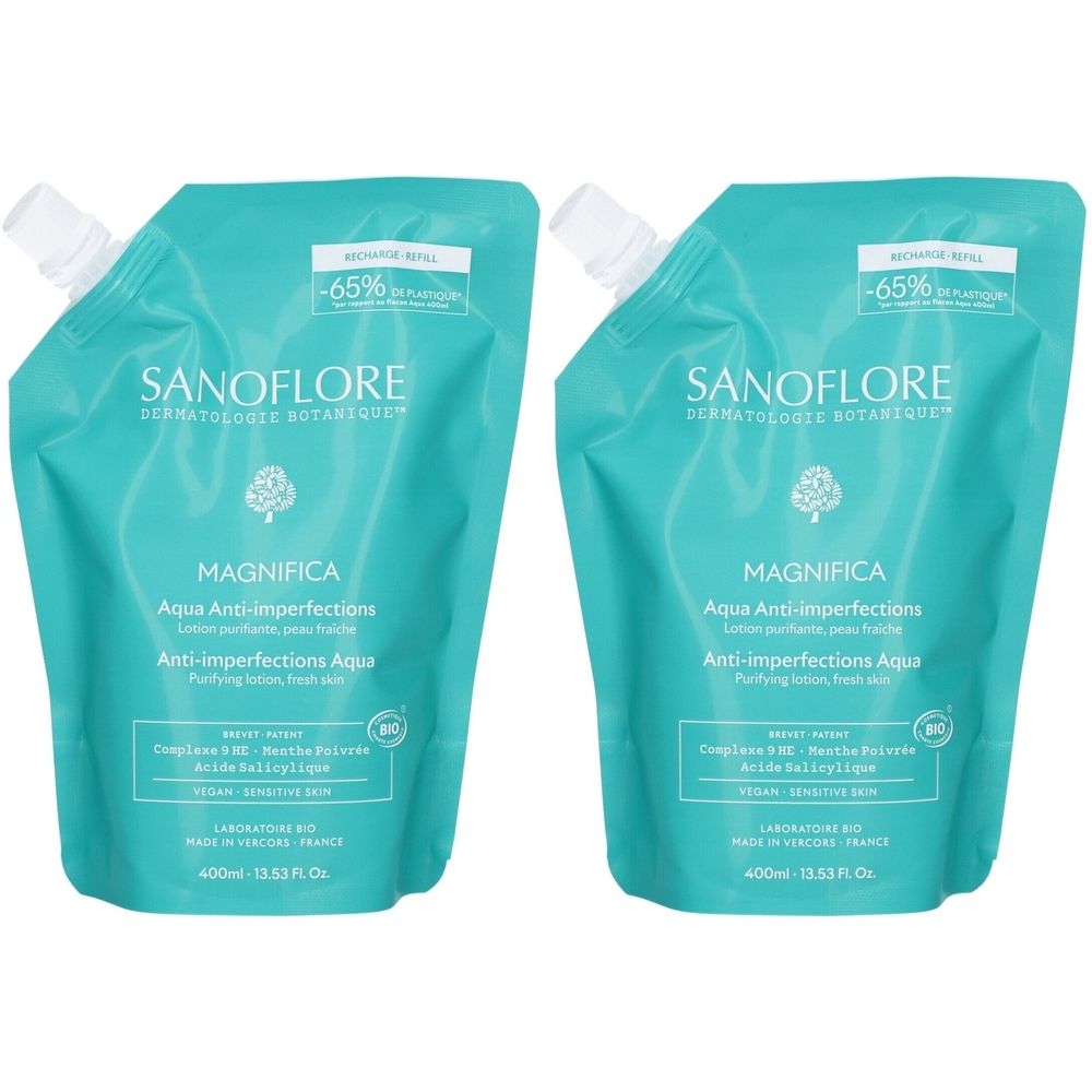 SANOFLORE Recharge Magnifica 2x400 ml Maquillage
