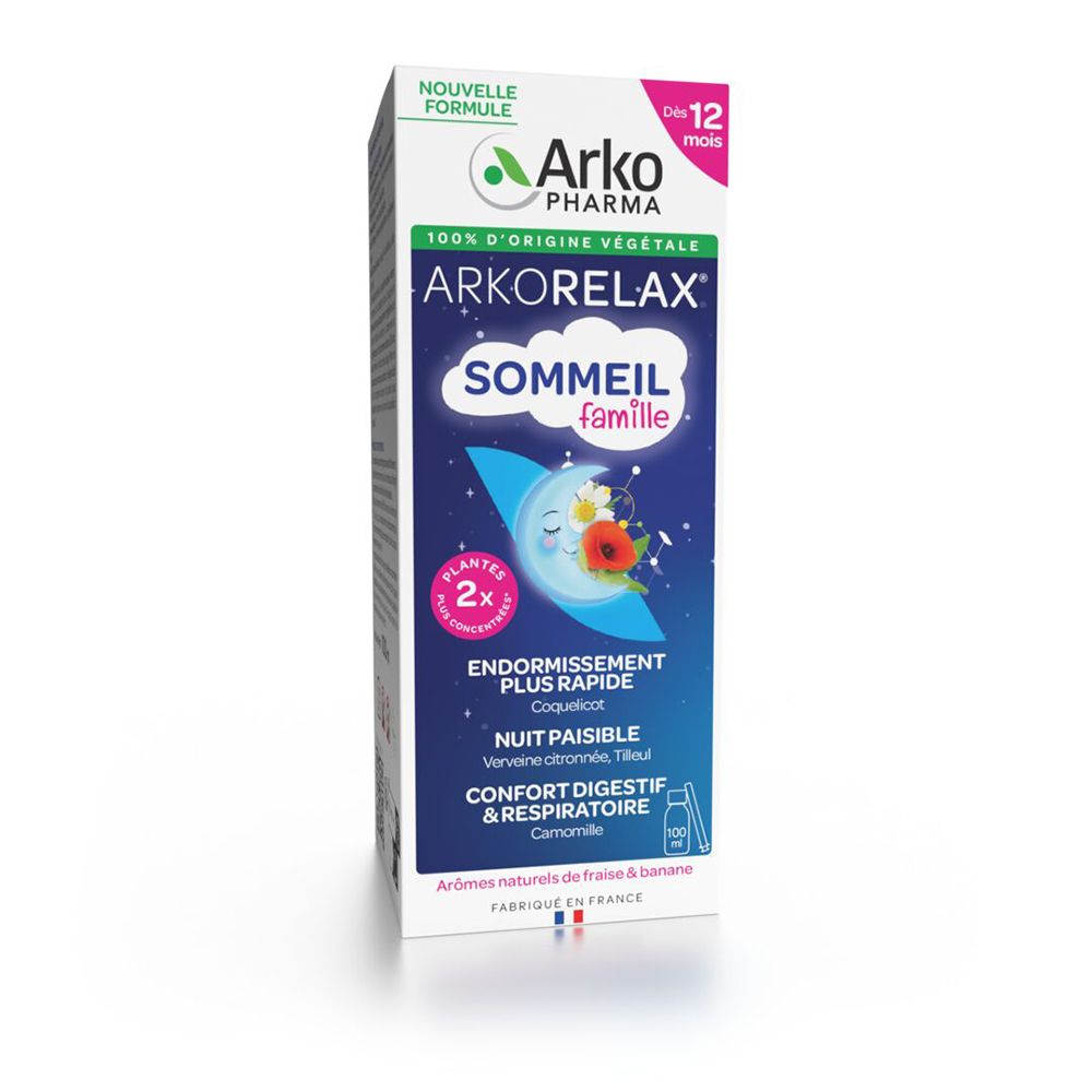 Arkorelax Arko Pharma Arkorelax® Sommeil Bio Sirop 100 Ml Enfants