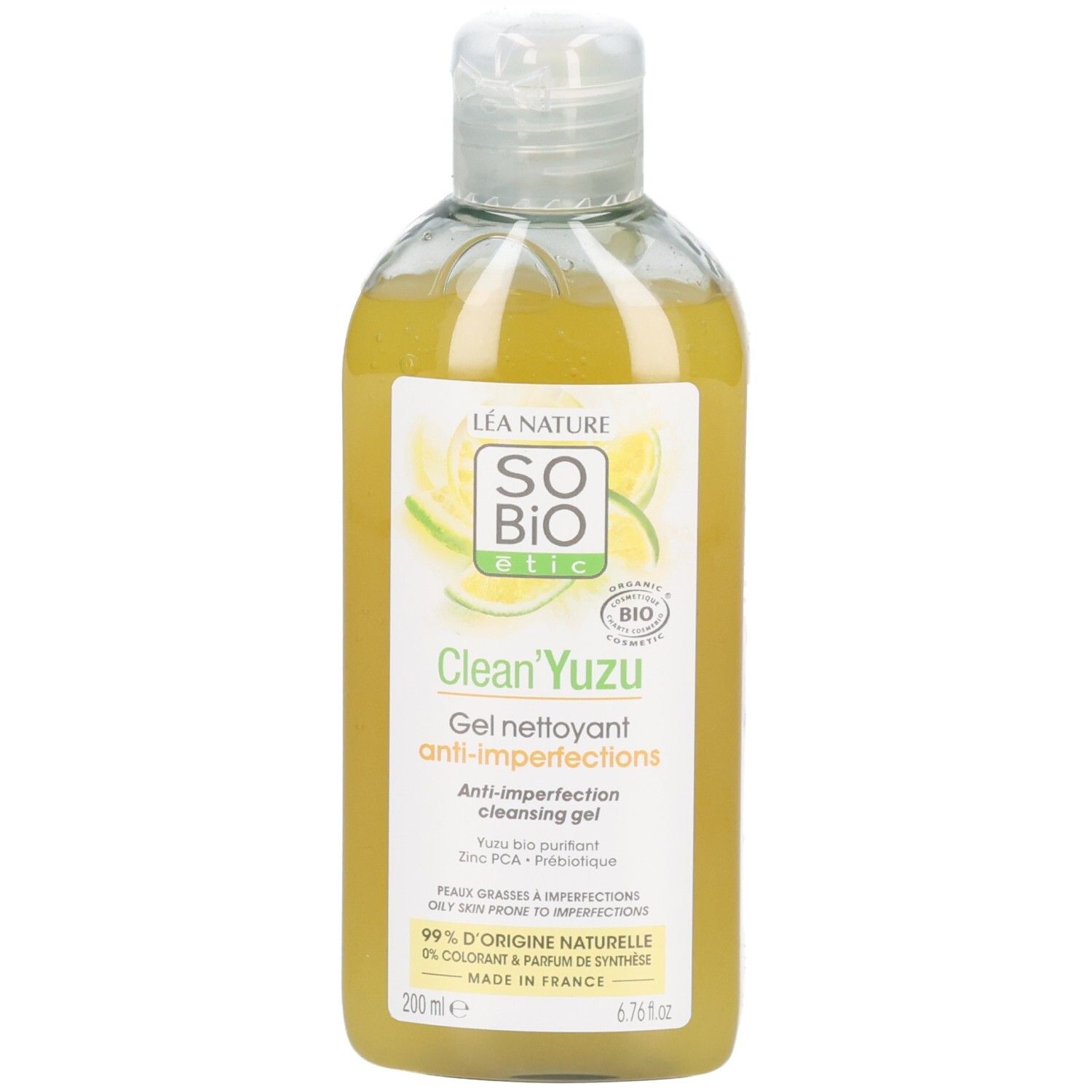 So Bio Etic Clean'Yuzu Gel Nettoyant Anti-Imperfections 200 ml Gel(S)