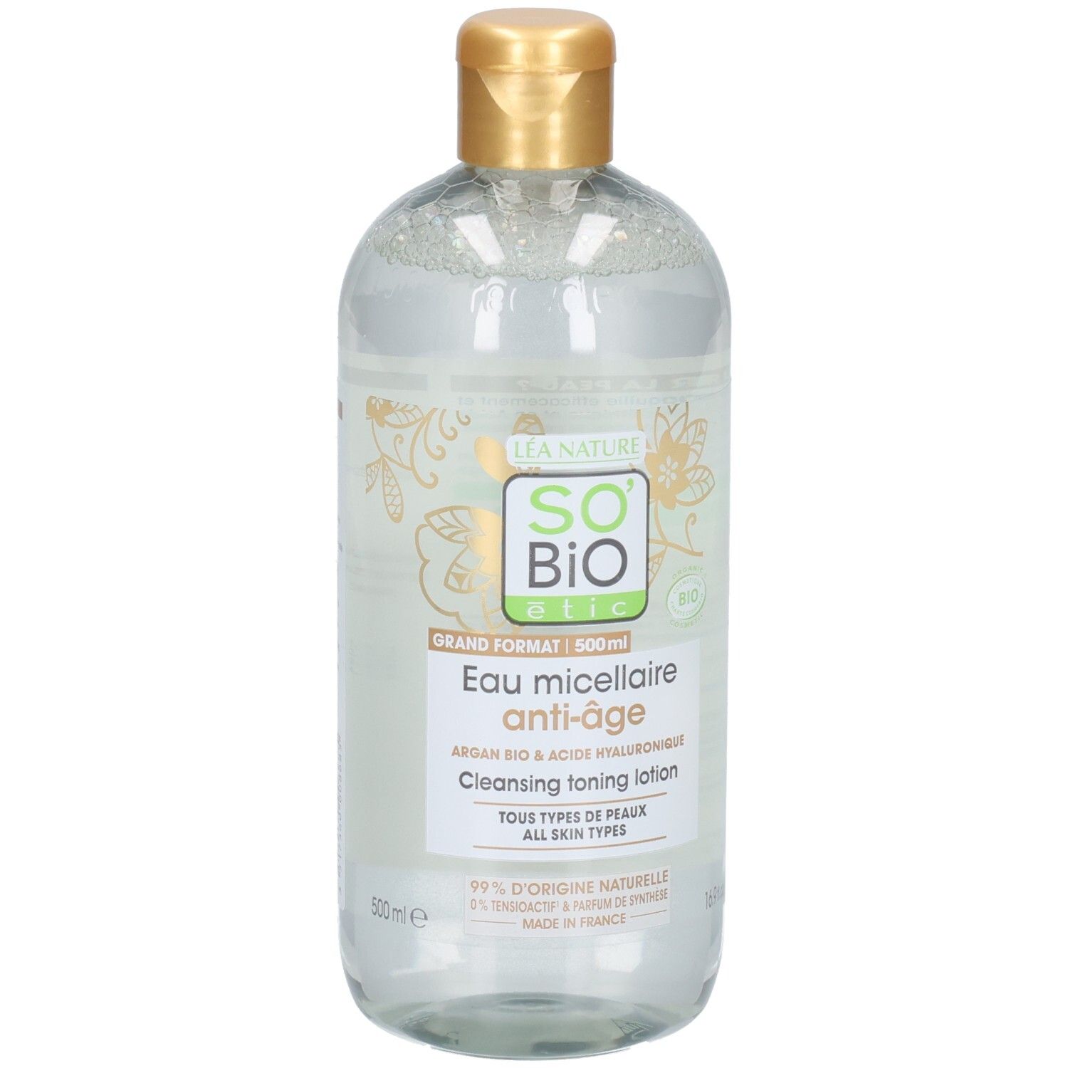 So Bio Etic Eau Micellaire Anti-Âge 500 ml Fluide