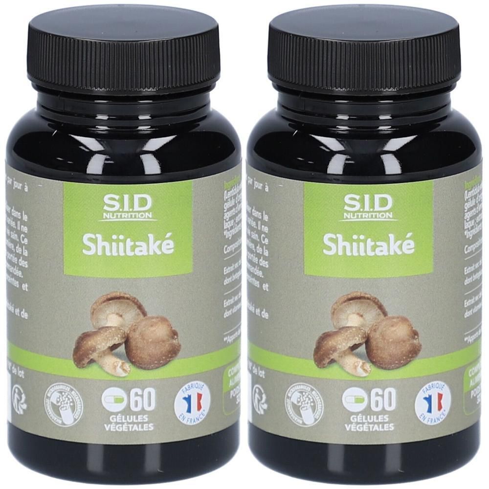 S.I.D NUTRITION Shiitaké 2x32 g Capsule(S)