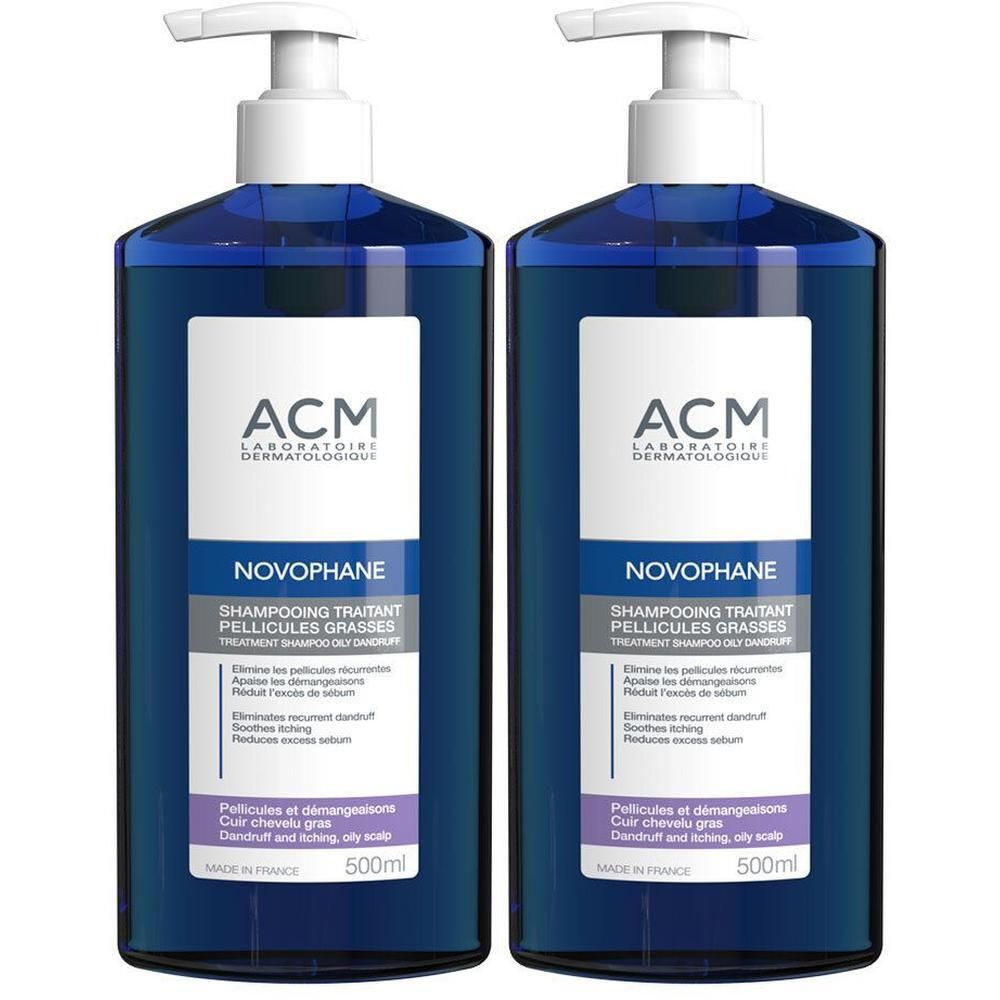 Acm Shampoing Traitant Pellicules grasses 2x1 pc(s) Shampooing