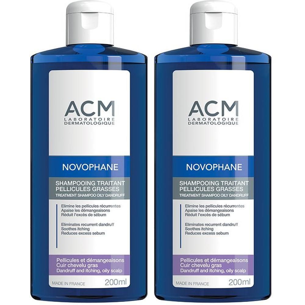 Acm Shampoing Traitant Pellicules grasses 2x1 pc(s) Shampooing