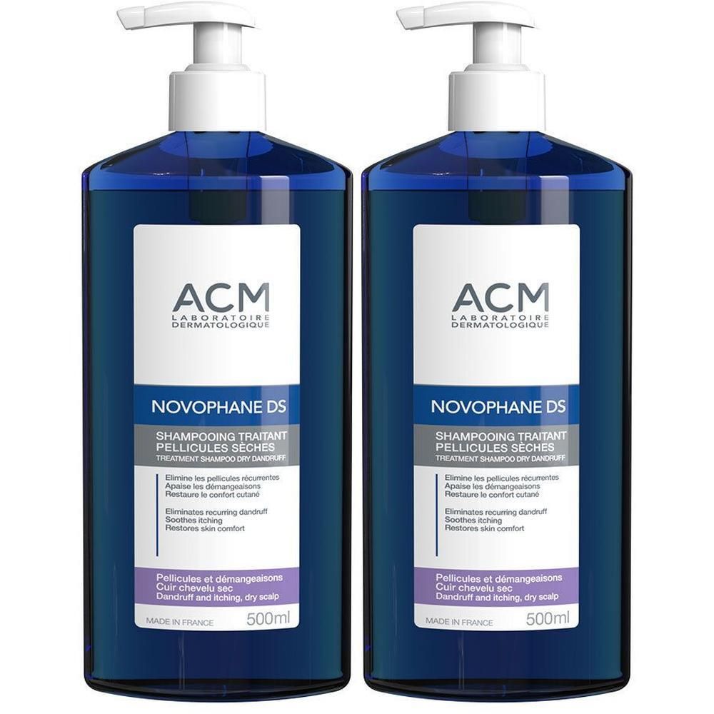 Acm Novophane Ds Shampoing Traitant Pellicules sèches 2x1 pc(s) Shampooing