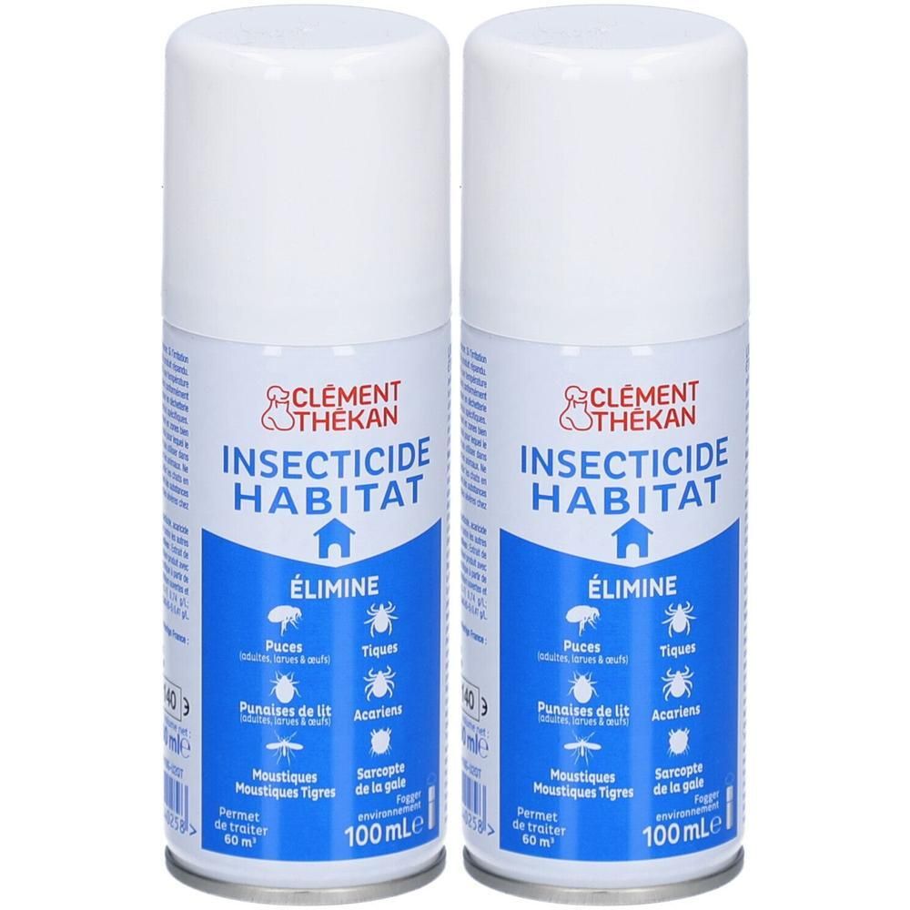Clément Thékan Insecticide Habitat 2x100 ml