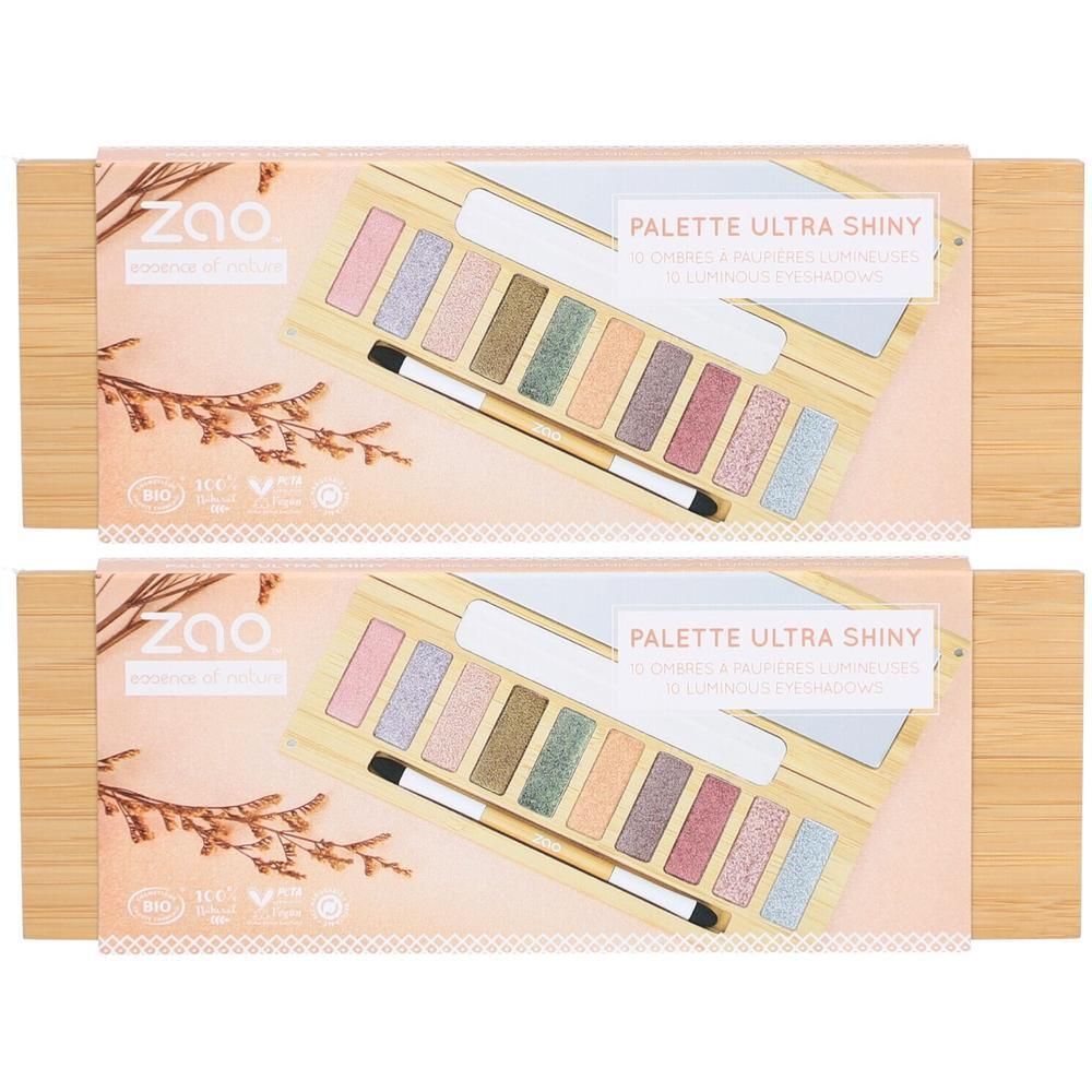 ZAO Palette Ultra shiny 2x13 g Poudre