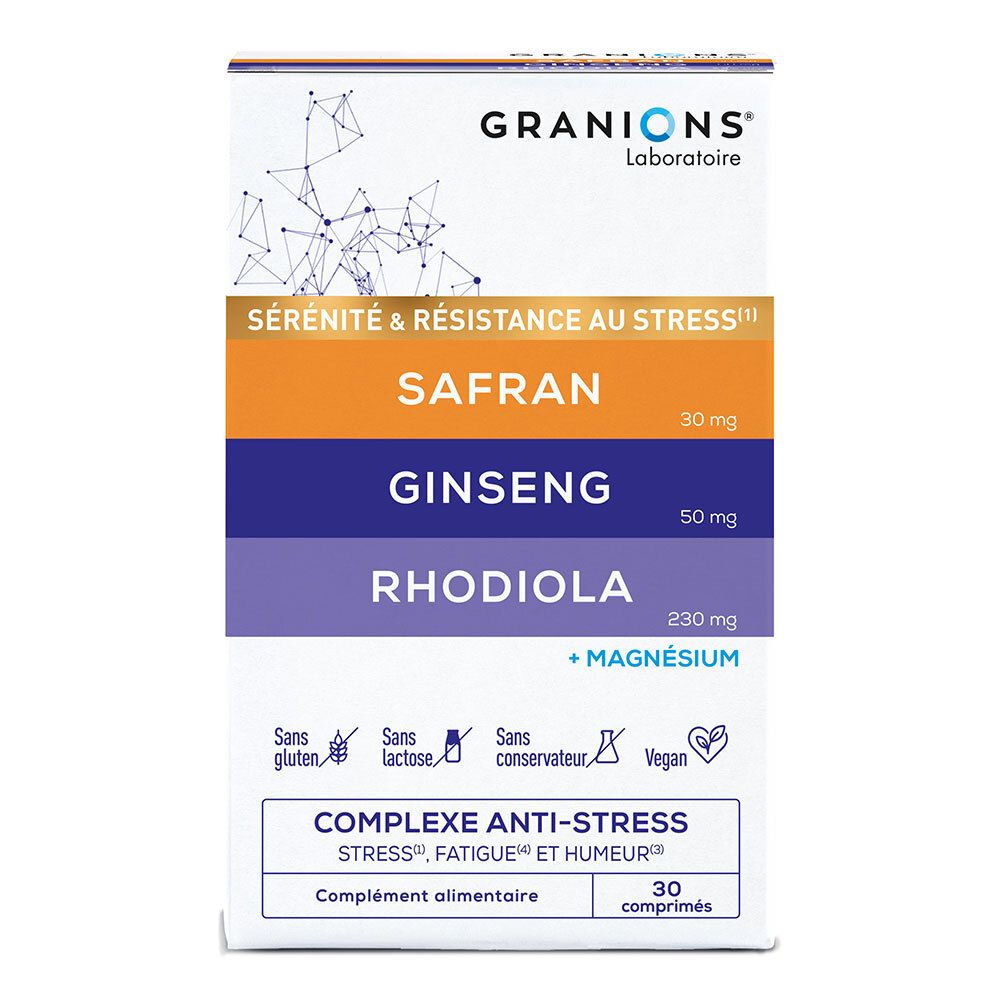 Pdm To Be Maintained Granions Complexe Anti-Stress Naturel Comprimé(S) 30 Pc(S) Enfants