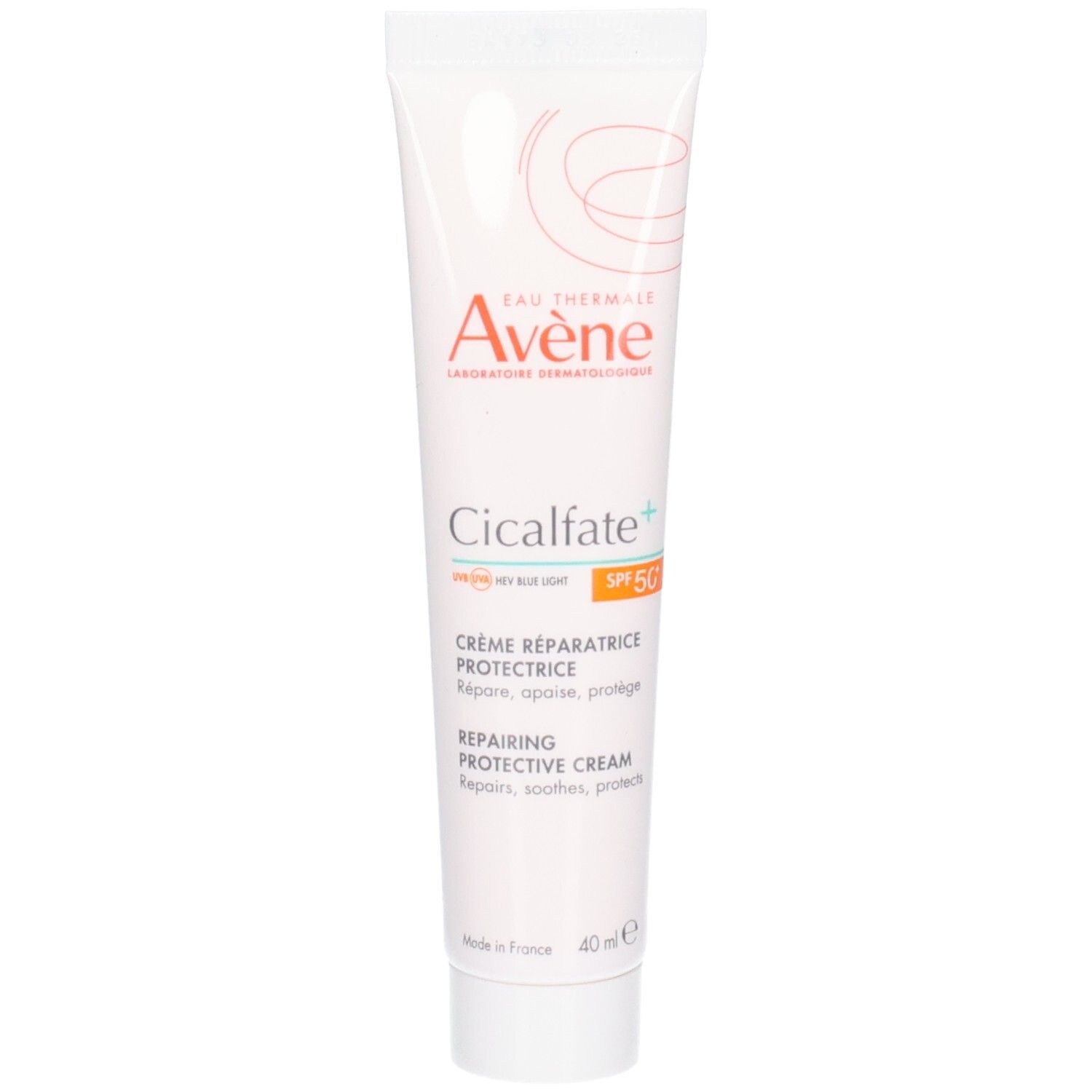 Pierre Fabre Dermo Cosm Avène Cicalfate + Crème Réparatrice Protectrice Spf 50+ Pour La Peau 40 Ml