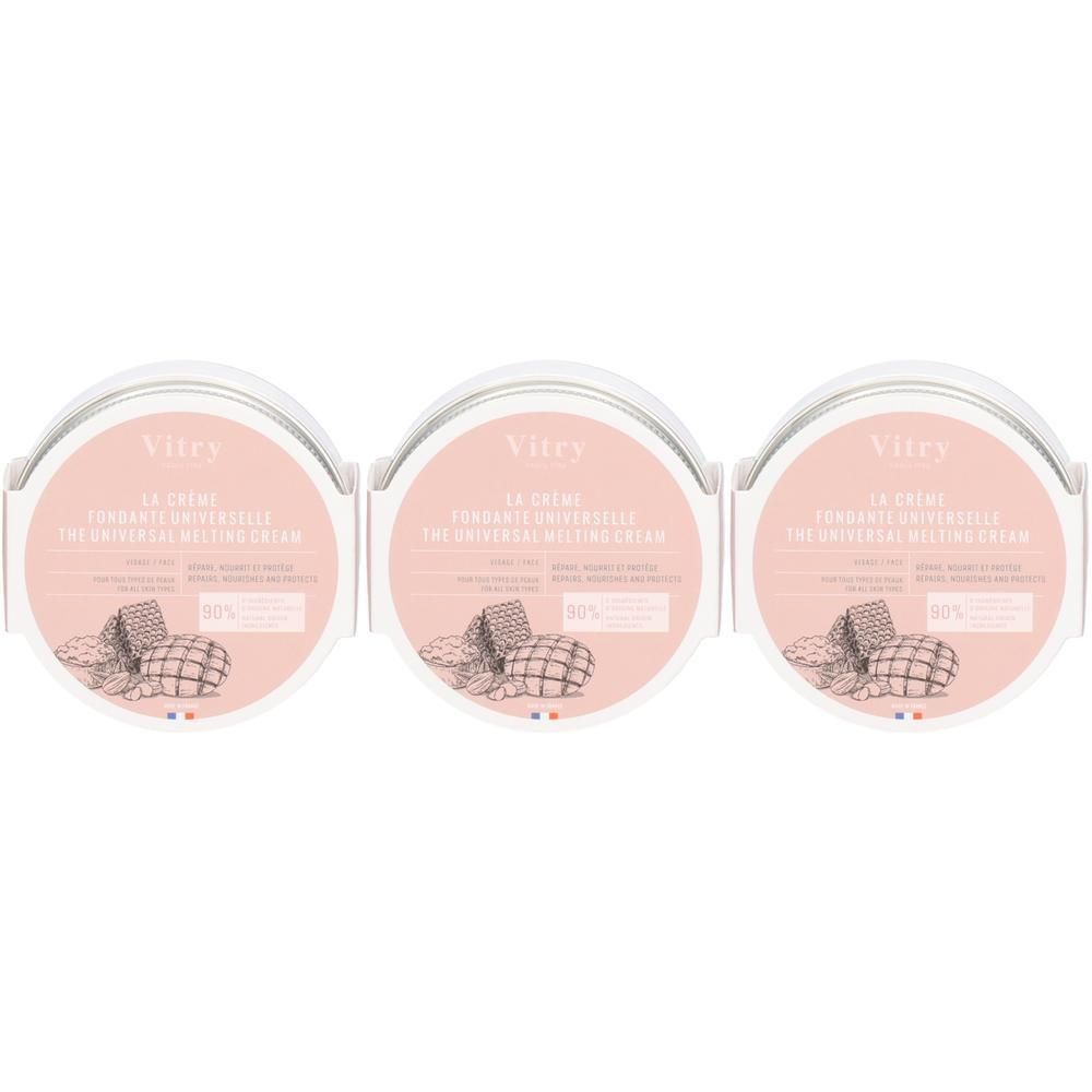 Vitry La Crème Fondante Universelle 3x50 ml Crème Pour La Peau