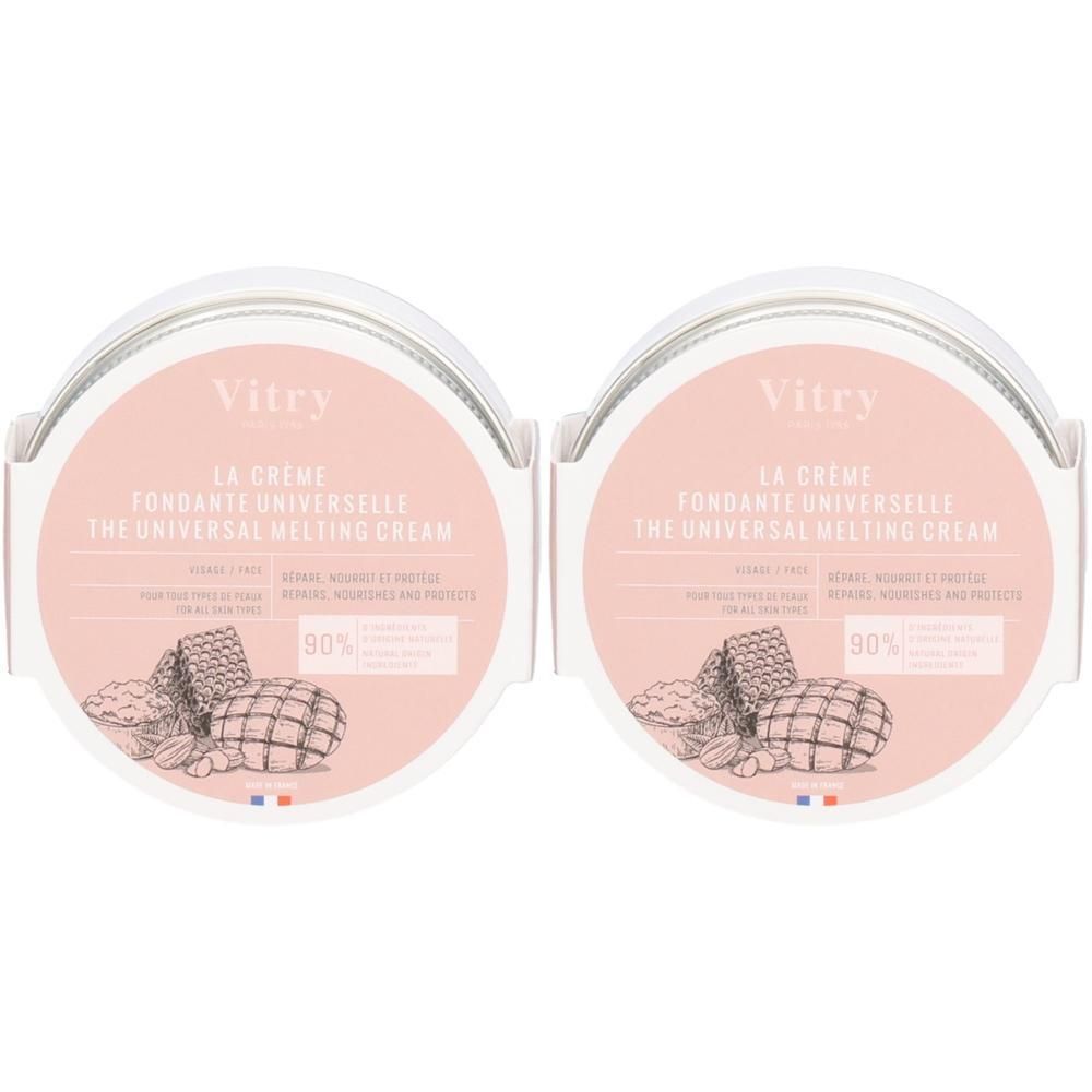 Vitry La Crème Fondante Universelle 2x50 ml Crème Pour La Peau
