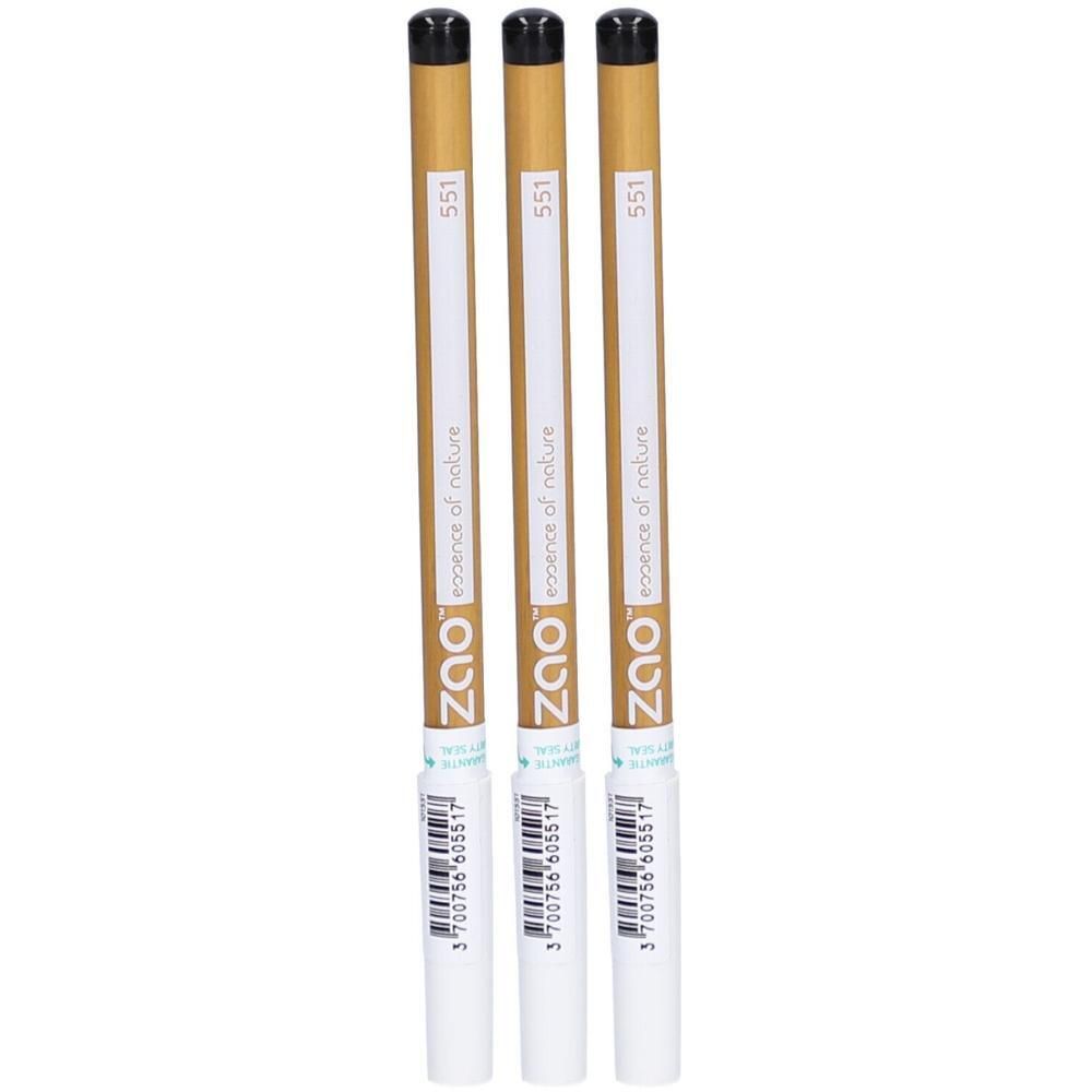 ZAO Crayon 551 Noir 3x1 g Stick(S)