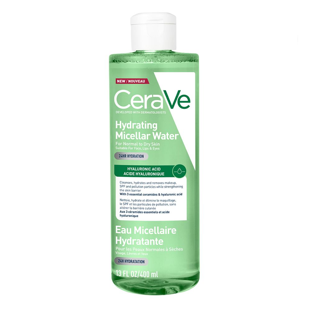 Cerave Eau Micellaire Hydratante Pour Le Visage 400 Ml