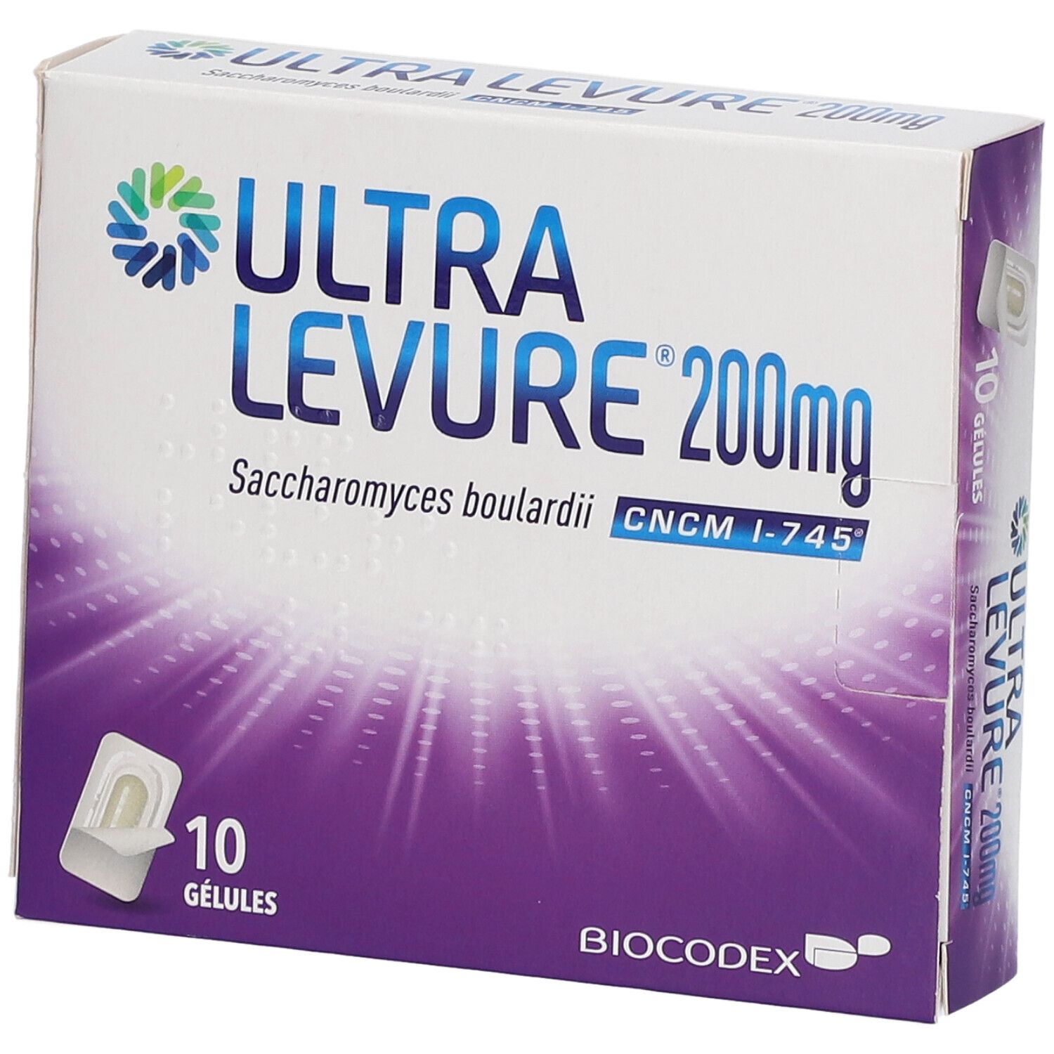 Ultra Levure 200 mg 10 pc(s) Capsule(S)